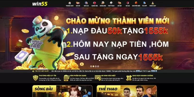 Giới thiệu về WIN55 - Sân chơi trực tuyến uy tín hàng đầu Châu Á